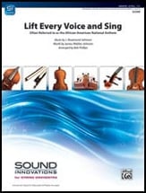 Lift Every Voice and Sing Orchestra sheet music cover